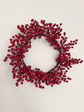 Winter berry wreath