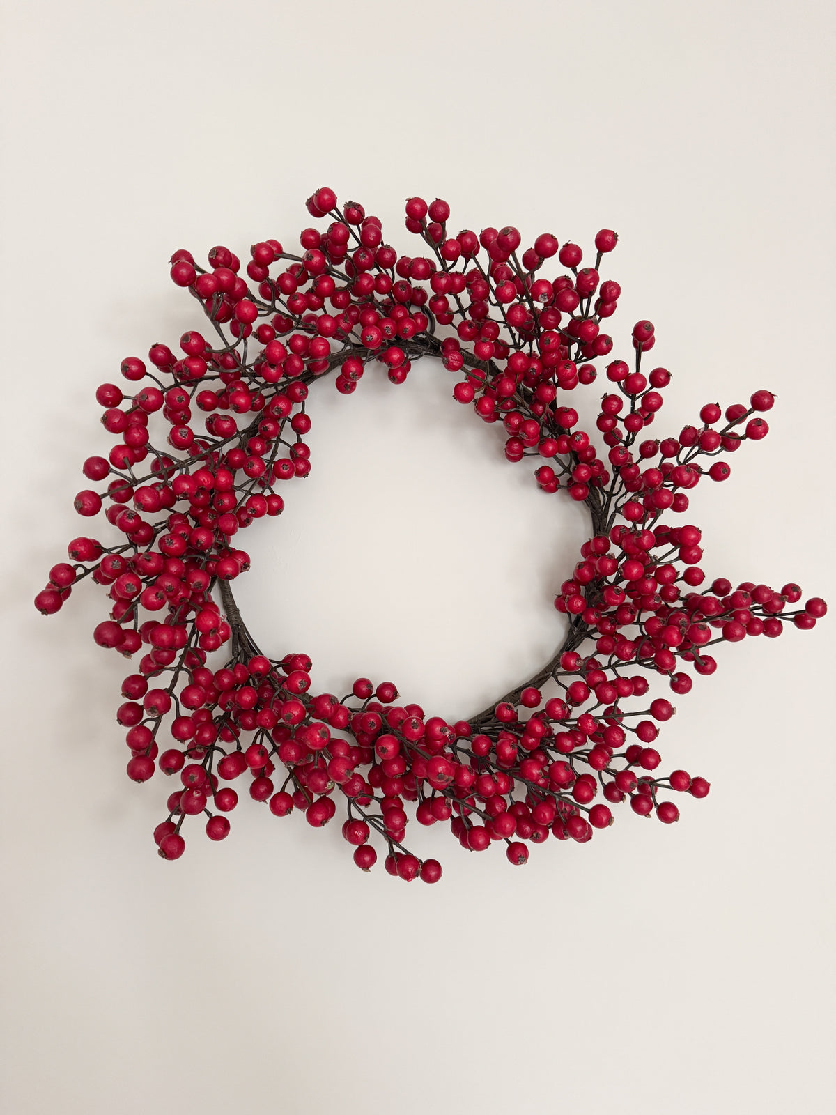 Winter berry wreath