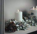 White LED candle 3 x 6