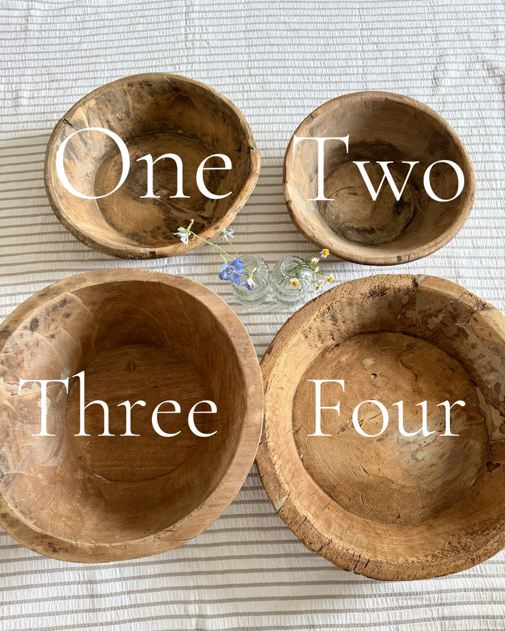 Antique dough bowl
