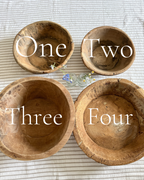 Antique dough bowl