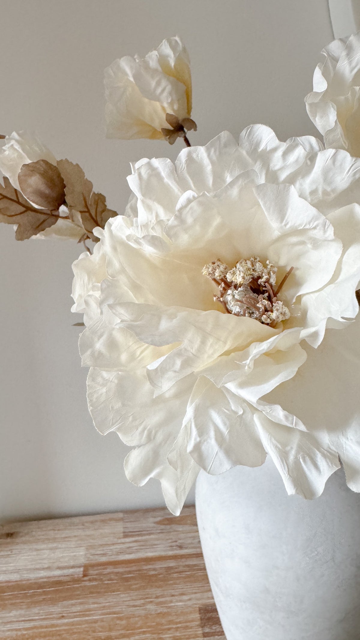 Neutral poppy stem